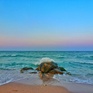 Marea în stațiunea Jupiter 