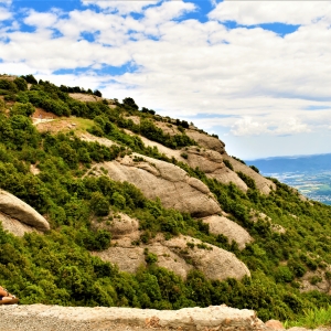 View &amp; Respiro moment pe Montserat, Spania