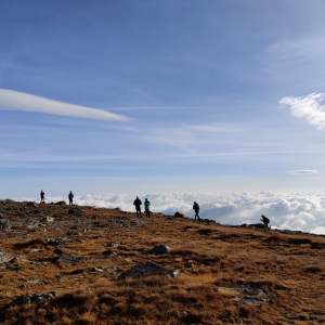 Mare de nori, Munţii Bucegi