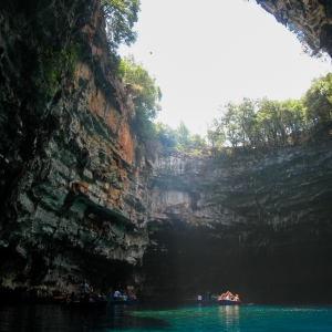 Melissani Cave