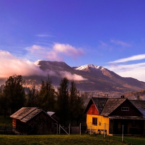 Vedere spre Muntii Rodnei