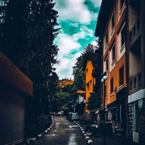 Colored road