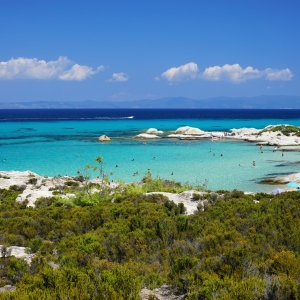 Orange Beach, Sithonia, Halkidiki, Grecia